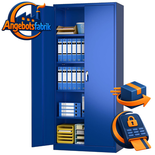 Aktenschrank metallschrank - aktenschrank, 4