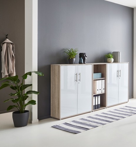 Aktenschrank set mit offenem - aktenschrank,